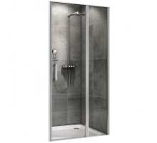 Душевая дверь Abber Sonnenstrand 140 AG04140S профиль Хром стекло прозрачное