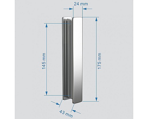 Заказать Душевой уголок Abber Sonnenstrand 90х85 AG07090-S85 профиль Хром стекло прозрачное в магазине сантехники Santeh-Crystal.ru