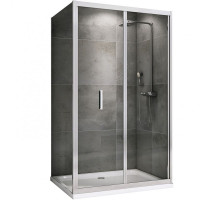 Душевой уголок Abber Sonnenstrand 120х75 AG07120-S75 профиль Хром стекло прозрачное