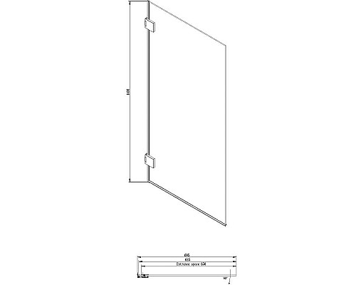 Santeh-Crystal.ru: Шторка на ванну Ambassador Bath Screens 70х140 16041101 профиль Хром стекло CrystalPure Приобрести Шторка на ванну Ambassador Bath Screens 70х140 16041101 профиль Хром стекло CrystalPure в магазине сантехники Santeh-Crystal.ru