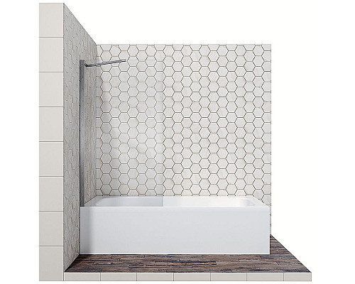 Santeh-Crystal.ru: Шторка на ванну Ambassador Bath Screens 70х140 16041102 профиль Хром стекло CrystalPure Купить Шторка на ванну Ambassador Bath Screens 70х140 16041102 профиль Хром стекло CrystalPure в магазине сантехники Santeh-Crystal.ru