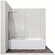 Купить Шторка на ванну Ambassador Bath Screens 70х140 16041102 профиль Хром стекло CrystalPure в магазине сантехники Santeh-Crystal.ru