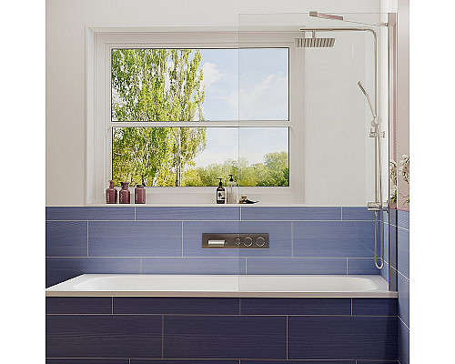 Santeh-Crystal.ru: Шторка на ванну Ambassador Bath Screens 70х140 16041102 профиль Хром стекло CrystalPure Купить Шторка на ванну Ambassador Bath Screens 70х140 16041102 профиль Хром стекло CrystalPure в магазине сантехники Santeh-Crystal.ru