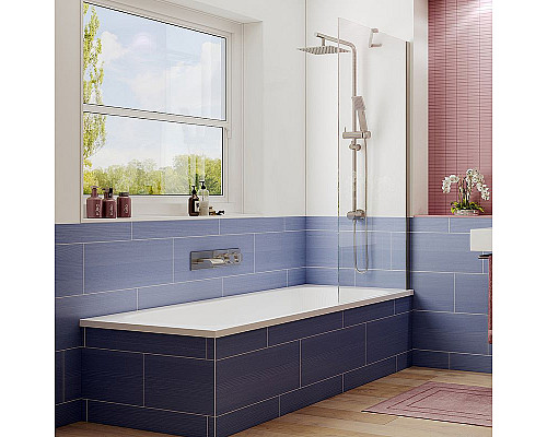 Santeh-Crystal.ru: Шторка на ванну Ambassador Bath Screens 70х140 16041102 профиль Хром стекло CrystalPure Купить Шторка на ванну Ambassador Bath Screens 70х140 16041102 профиль Хром стекло CrystalPure в магазине сантехники Santeh-Crystal.ru