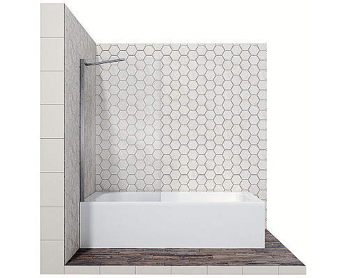 Santeh-Crystal.ru: Шторка на ванну Ambassador Bath Screens 80х140 16041103 профиль Хром стекло CrystalPure Купить Шторка на ванну Ambassador Bath Screens 80х140 16041103 профиль Хром стекло CrystalPure в магазине сантехники Santeh-Crystal.ru