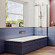 Купить Шторка на ванну Ambassador Bath Screens 80х140 16041103 профиль Хром стекло CrystalPure в магазине сантехники Santeh-Crystal.ru