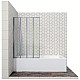 Купить Шторка на ванну Ambassador Bath Screens 90х140 16041110L профиль Хром стекло CrystalPure в магазине сантехники Santeh-Crystal.ru