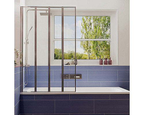 Santeh-Crystal.ru: Шторка на ванну Ambassador Bath Screens 90х140 16041110L профиль Хром стекло CrystalPure Купить Шторка на ванну Ambassador Bath Screens 90х140 16041110L профиль Хром стекло CrystalPure в магазине сантехники Santeh-Crystal.ru