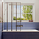 Купить Шторка на ванну Ambassador Bath Screens 90х140 16041110L профиль Хром стекло CrystalPure в магазине сантехники Santeh-Crystal.ru