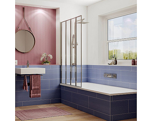 Santeh-Crystal.ru: Шторка на ванну Ambassador Bath Screens 90х140 16041110L профиль Хром стекло CrystalPure Купить Шторка на ванну Ambassador Bath Screens 90х140 16041110L профиль Хром стекло CrystalPure в магазине сантехники Santeh-Crystal.ru