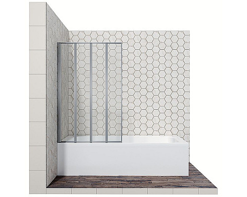 Santeh-Crystal.ru: Шторка на ванну Ambassador Bath Screens 100х140 16041111L профиль Хром стекло CrystalPure Приобрести Шторка на ванну Ambassador Bath Screens 100х140 16041111L профиль Хром стекло CrystalPure в магазине сантехники Santeh-Crystal.ru