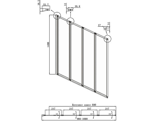 Santeh-Crystal.ru: Шторка на ванну Ambassador Bath Screens 100х140 16041111L профиль Хром стекло CrystalPure Приобрести Шторка на ванну Ambassador Bath Screens 100х140 16041111L профиль Хром стекло CrystalPure в магазине сантехники Santeh-Crystal.ru