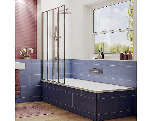 Santeh-Crystal.ru: Шторка на ванну Ambassador Bath Screens 100х140 16041111L профиль Хром стекло CrystalPure Приобрести Шторка на ванну Ambassador Bath Screens 100х140 16041111L профиль Хром стекло CrystalPure в магазине сантехники Santeh-Crystal.ru