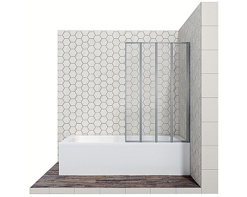 Santeh-Crystal.ru: Шторка на ванну Ambassador Bath Screens 100х140 16041111R профиль Хром стекло CrystalPure Купить Шторка на ванну Ambassador Bath Screens 100х140 16041111R профиль Хром стекло CrystalPure в магазине сантехники Santeh-Crystal.ru