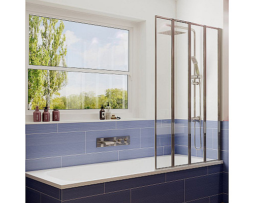 Santeh-Crystal.ru: Шторка на ванну Ambassador Bath Screens 100х140 16041111R профиль Хром стекло CrystalPure Купить Шторка на ванну Ambassador Bath Screens 100х140 16041111R профиль Хром стекло CrystalPure в магазине сантехники Santeh-Crystal.ru