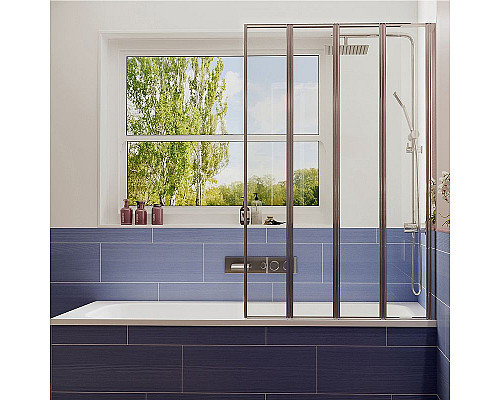 Santeh-Crystal.ru: Шторка на ванну Ambassador Bath Screens 100х140 16041111R профиль Хром стекло CrystalPure Купить Шторка на ванну Ambassador Bath Screens 100х140 16041111R профиль Хром стекло CrystalPure в магазине сантехники Santeh-Crystal.ru