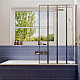 Купить Шторка на ванну Ambassador Bath Screens 100х140 16041111R профиль Хром стекло CrystalPure в магазине сантехники Santeh-Crystal.ru