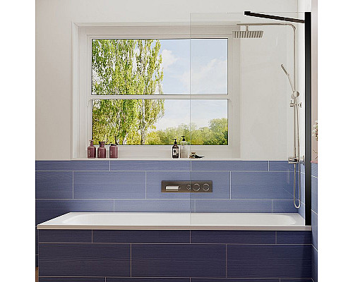 Santeh-Crystal.ru: Шторка на ванну Ambassador Bath Screens 70х140 16041206 профиль Черный стекло прозрачное Купить Шторка на ванну Ambassador Bath Screens 70х140 16041206 профиль Черный стекло прозрачное в магазине сантехники Santeh-Crystal.ru
