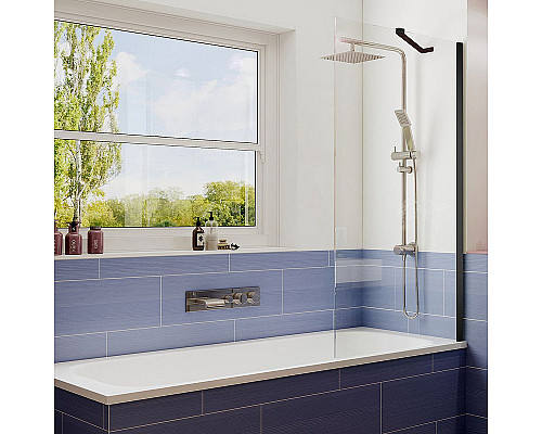 Santeh-Crystal.ru: Шторка на ванну Ambassador Bath Screens 80х140 16041207 профиль Черный стекло прозрачное Купить Шторка на ванну Ambassador Bath Screens 80х140 16041207 профиль Черный стекло прозрачное в магазине сантехники Santeh-Crystal.ru