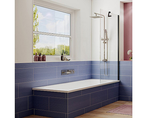 Santeh-Crystal.ru: Шторка на ванну Ambassador Bath Screens 80х140 16041207 профиль Черный стекло прозрачное Купить Шторка на ванну Ambassador Bath Screens 80х140 16041207 профиль Черный стекло прозрачное в магазине сантехники Santeh-Crystal.ru