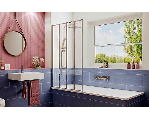 Santeh-Crystal.ru: Шторка на ванну Ambassador Bath Screens 120х140 16041112 профиль Хром стекло прозрачное Купить Шторка на ванну Ambassador Bath Screens 120х140 16041112 профиль Хром стекло прозрачное в магазине сантехники Santeh-Crystal.ru