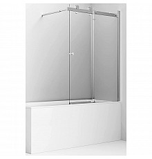 Шторка на ванну Ambassador Bath Screens 90х140 16041117 профиль Хром стекло прозрачное