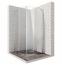 Душевой уголок Ambassador Diamond 100х100 12011102 профиль Хром стекло прозрачное