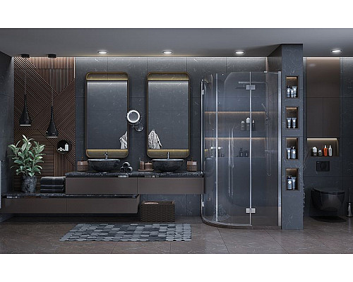 Santeh-Crystal.ru: Душевой уголок Ambassador Diamond 100х100 12011102 профиль Хром стекло прозрачное Приобрести Душевой уголок Ambassador Diamond 100х100 12011102 профиль Хром стекло прозрачное в магазине сантехники Santeh-Crystal.ru