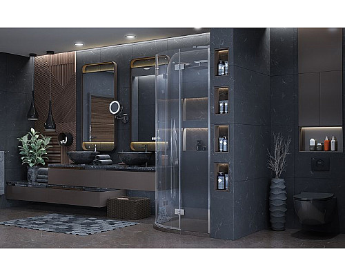 Santeh-Crystal.ru: Душевой уголок Ambassador Diamond 100х100 12011102 профиль Хром стекло прозрачное Приобрести Душевой уголок Ambassador Diamond 100х100 12011102 профиль Хром стекло прозрачное в магазине сантехники Santeh-Crystal.ru