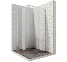 Душевой уголок Ambassador Diamond 100х100 12011103R профиль Хром стекло прозрачное