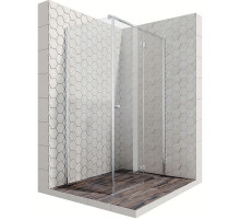 Душевой уголок Ambassador Diamond 120х80 12011104R профиль Хром стекло прозрачное