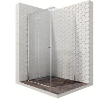 Душевой уголок Ambassador Diamond 90х90 12011105L профиль Хром стекло прозрачное