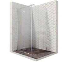 Душевой уголок Ambassador Diamond 100х100 12011106L профиль Хром стекло прозрачное