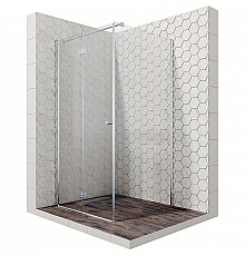 Душевой уголок Ambassador Diamond 100х100 12011106L профиль Хром стекло прозрачное