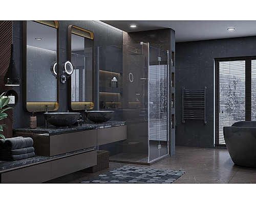 Santeh-Crystal.ru: Душевой уголок Ambassador Diamond 100х100 12011106R профиль Хром стекло прозрачное Заказать Душевой уголок Ambassador Diamond 100х100 12011106R профиль Хром стекло прозрачное в магазине сантехники Santeh-Crystal.ru