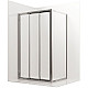 Приобрести Душевой уголок Ambassador Forsa 100х70 17021101NX-70NX профиль Хром стекло прозрачное в магазине сантехники Santeh-Crystal.ru