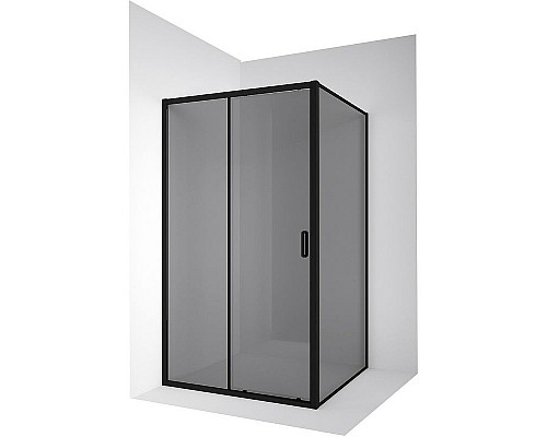 Приобрести Душевая стенка Ambassador Forsa 80 80ABB профиль Черный стекло тонированное в магазине сантехники Santeh-Crystal.ru