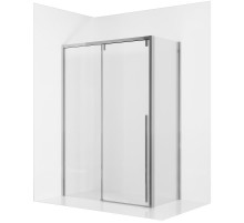 Душевой уголок Ambassador Intense 130x80 110021102IX-80IX профиль Хром стекло прозрачное