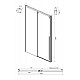 Купить Душевой уголок Ambassador Intense 150x90 110022204IBB-90IBB профиль Черный стекло тонированное в магазине сантехники Santeh-Crystal.ru