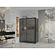 Купить Душевой уголок Ambassador Intense 160х110 110022205IBB-110IBB профиль Черный стекло тонированное в магазине сантехники Santeh-Crystal.ru