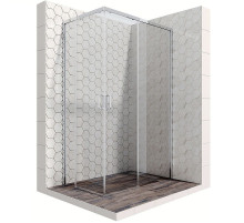 Душевой уголок Ambassador Queen 120х80 11011106R профиль Хром стекло прозрачное