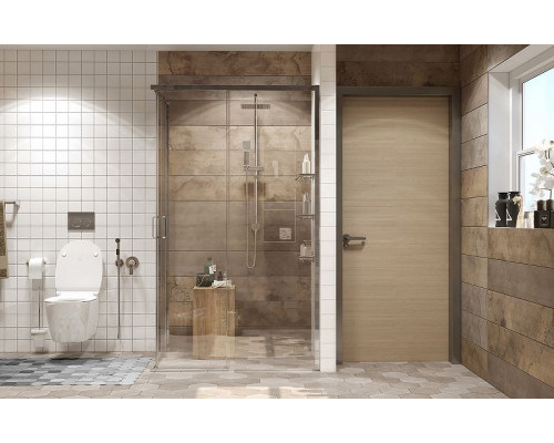 Купить Душевой уголок Ambassador Queen 120х80 11011106R профиль Хром стекло прозрачное в магазине сантехники Santeh-Crystal.ru