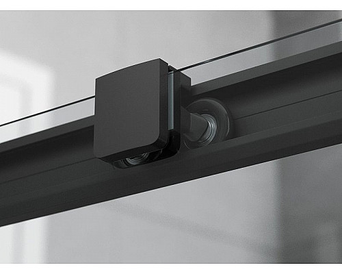 Приобрести Душевой уголок Ambassador Queen 120х80 11011205RBlack профиль Черный стекло прозрачное в магазине сантехники Santeh-Crystal.ru