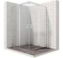 Душевой уголок Ambassador Kingston 90х90 14011102 профиль Хром стекло прозрачное