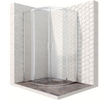 Душевой уголок Ambassador Kingston 100х100 14011105 профиль Хром стекло прозрачное