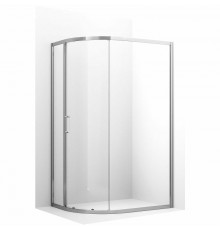 Душевой уголок Ambassador Kingston 100х80 14011114 профиль Хром стекло прозрачное
