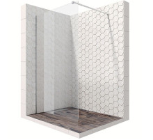 Душевая перегородка Ambassador Walk-in 110х200 15031103 профиль Хром стекло прозрачное