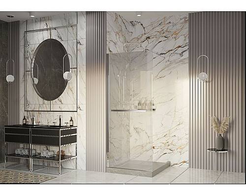 Santeh-Crystal.ru: Душевая перегородка Ambassador Walk-in 100х200 15031135 профиль Хром стекло прозрачное Приобрести Душевая перегородка Ambassador Walk-in 100х200 15031135 профиль Хром стекло прозрачное в магазине сантехники Santeh-Crystal.ru