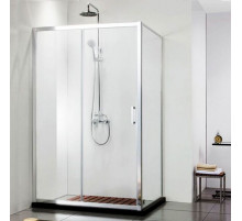 Душевой уголок Aquanet Alfa NAA1131 140x80 профиль Хром стекло Прозрачное