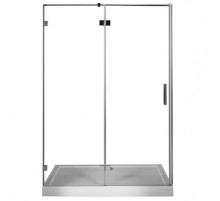 Душевая дверь Aquanet Beta NWD6221 140 R 185431 профиль Хром стекло прозрачное